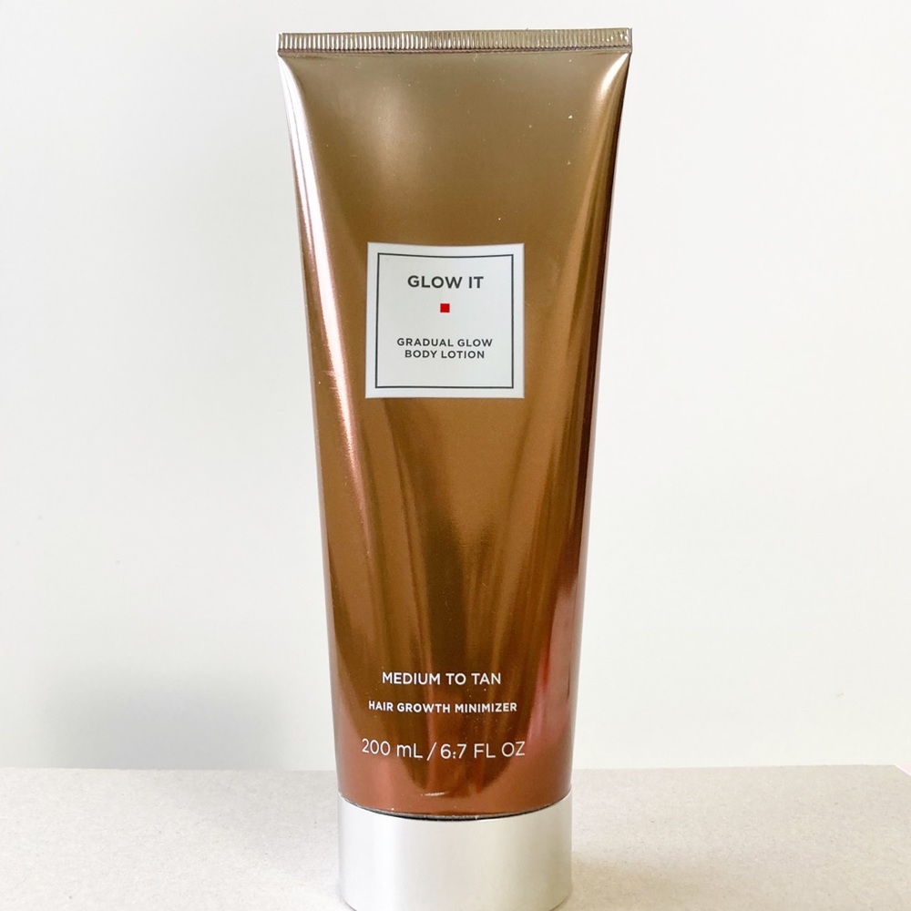 Glow It Gradual Glow Lotion hair growth Minimizer